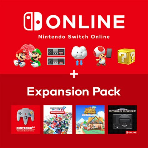 Nintendo Switch Online + Expansion Pack.